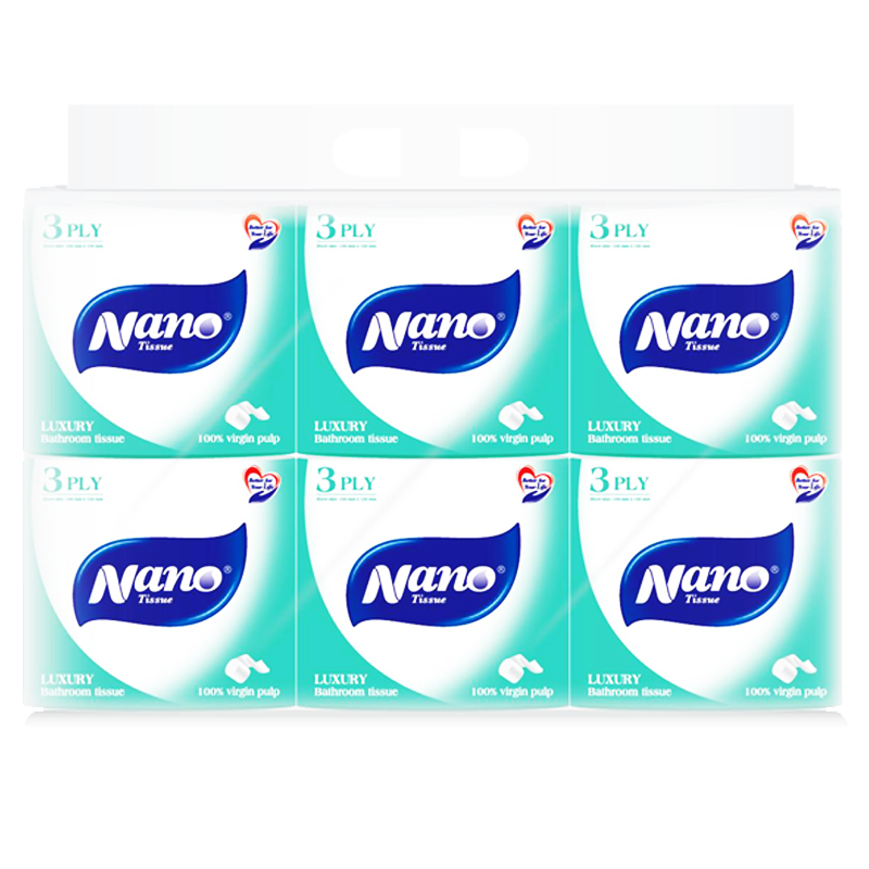 Luxury Bathroom Tissue (6 Rolls)
