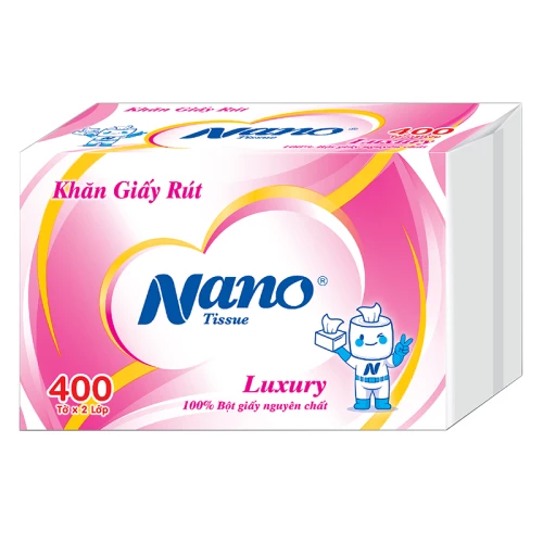 Khăn giấy rút Pink 400