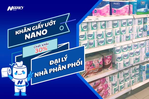 NANO TISSUE TUYỂN SỈ/ ĐẠI LÝ/ NPP - CHIẾT KHẤU CAO