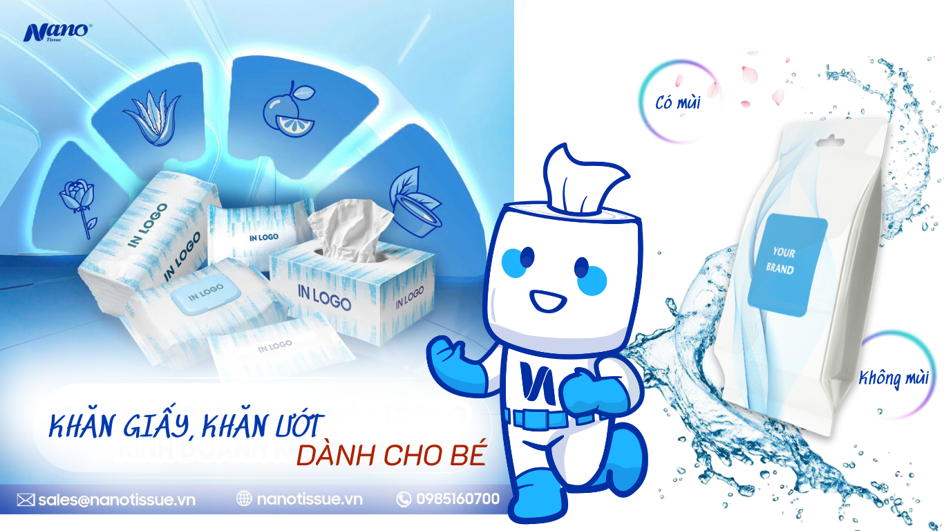 Khăn ướt cho bé không mùi hay khăn ướt có mùi tốt hơn?