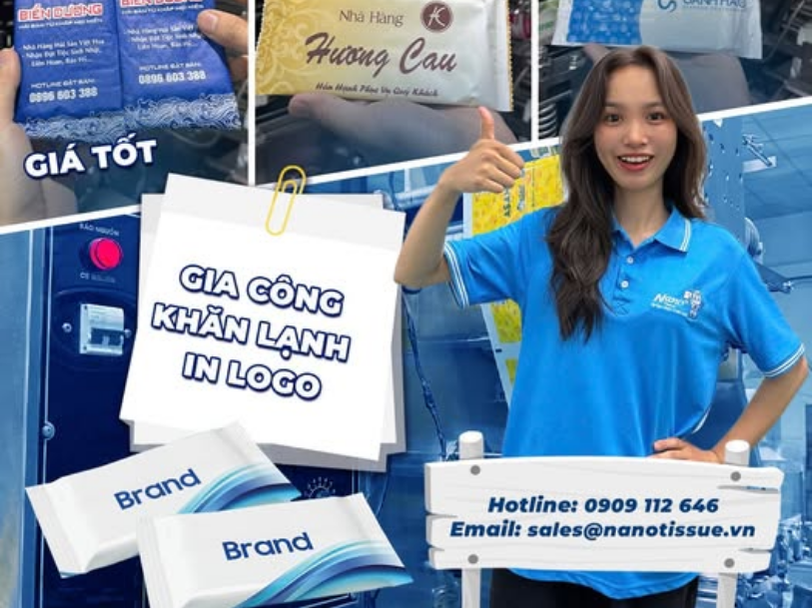 Đặt in khăn lạnh số lượng lớn tại Tp HCM